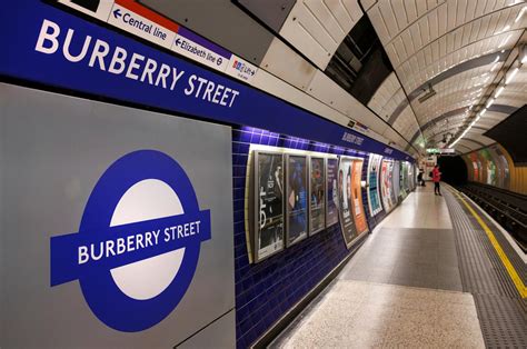 bond street to burberry street|burberry street train.